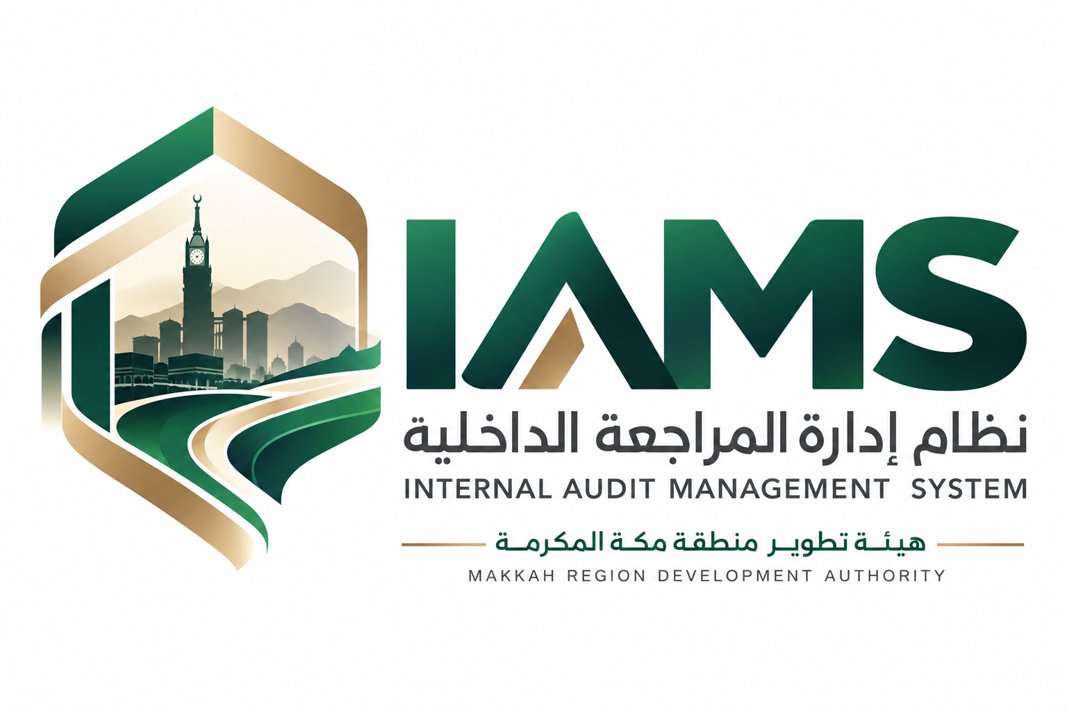 شعار نظام إدارة المراجعة الداخلية IAMS